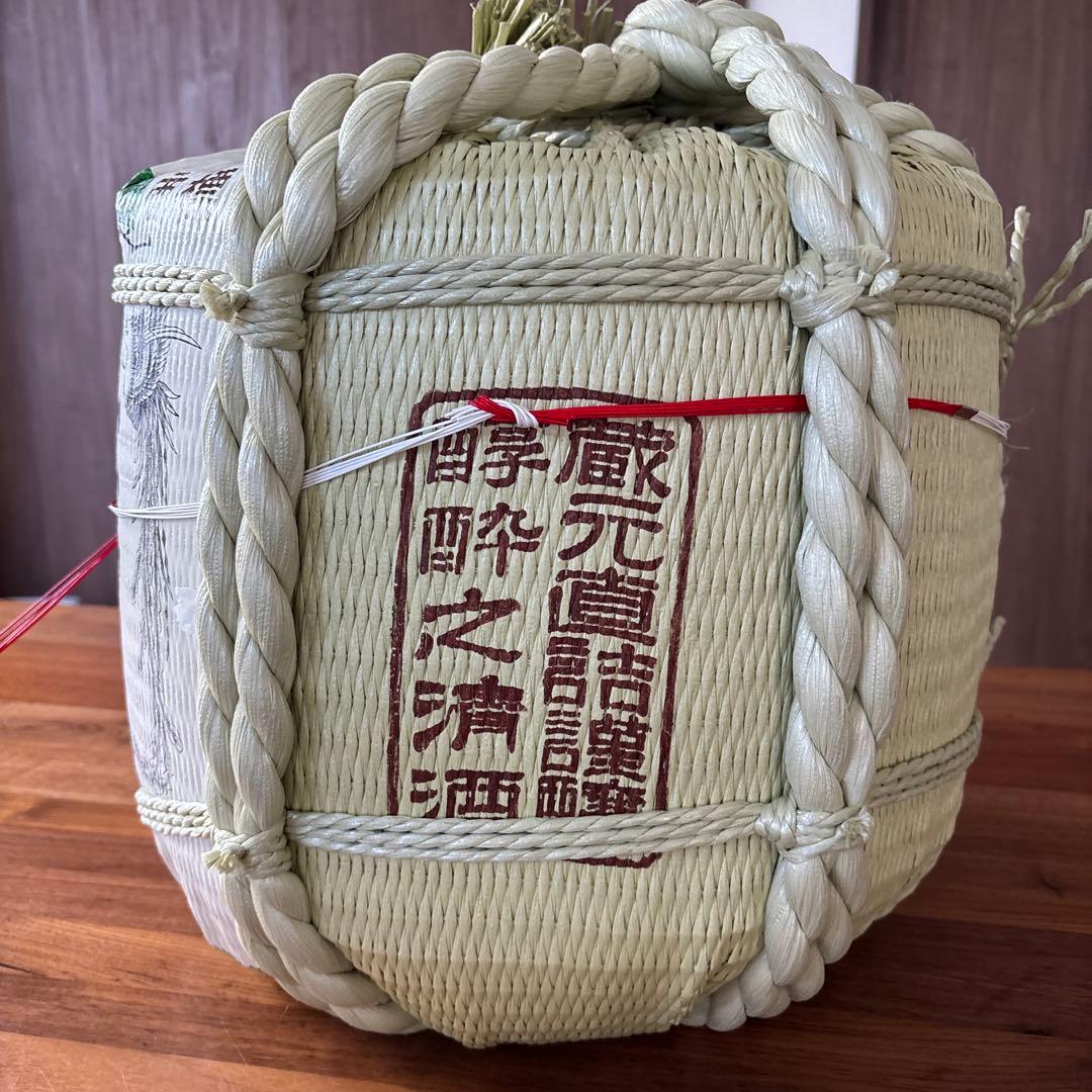 【未開封品】高砂酒造 樽酒 日本酒 18L 1升 鏡開き