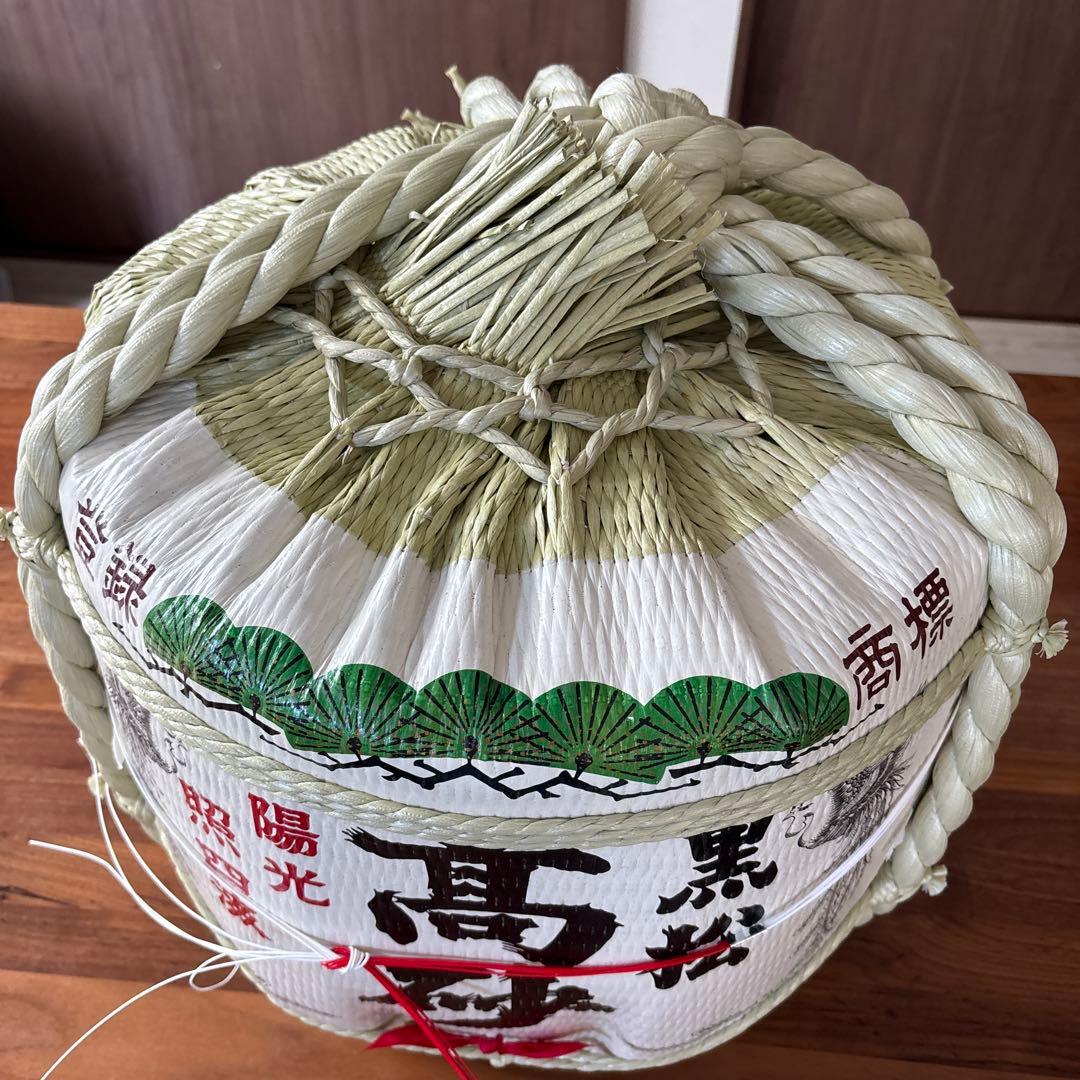 【未開封品】高砂酒造 樽酒 日本酒 18L 1升 鏡開き