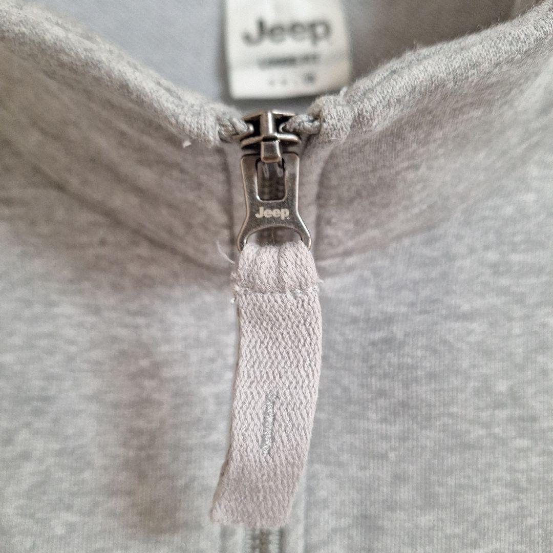 JEEP　XL　スウェット　セットアップ　ハーフジップ　ジープ　アメ車