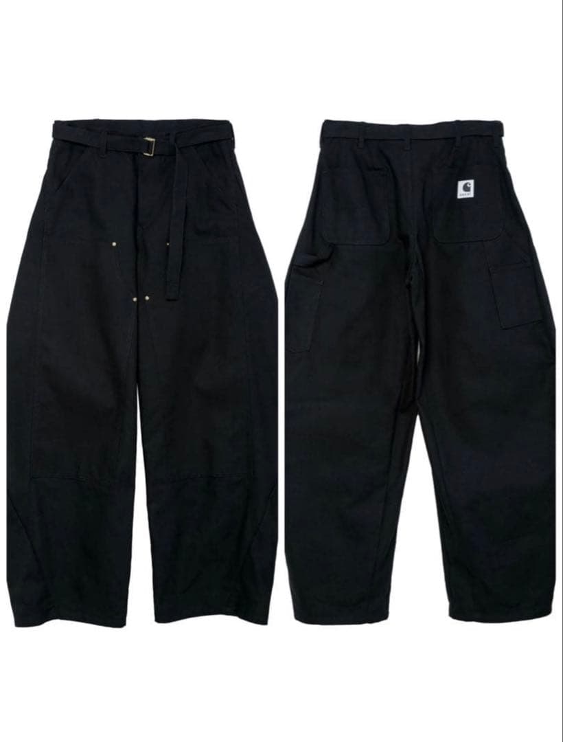 パンツ 26ss Sacai carhartt duck wide pants