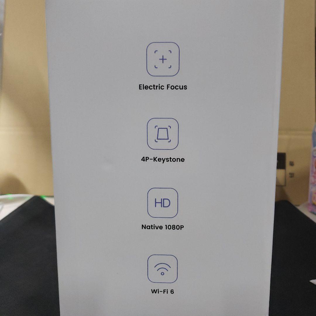 G112　新品　WIMIUS P63 スマートプロジェクター