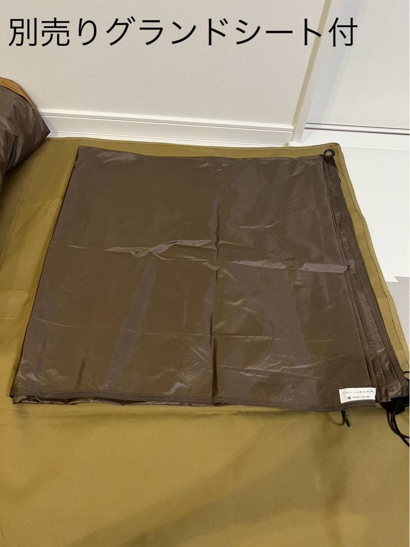  peak アメニティドームM 美品 別売りグランドシート付き