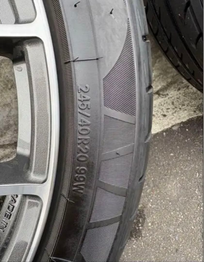 RAYSホムラ20インチ　ホイール(4本セット)