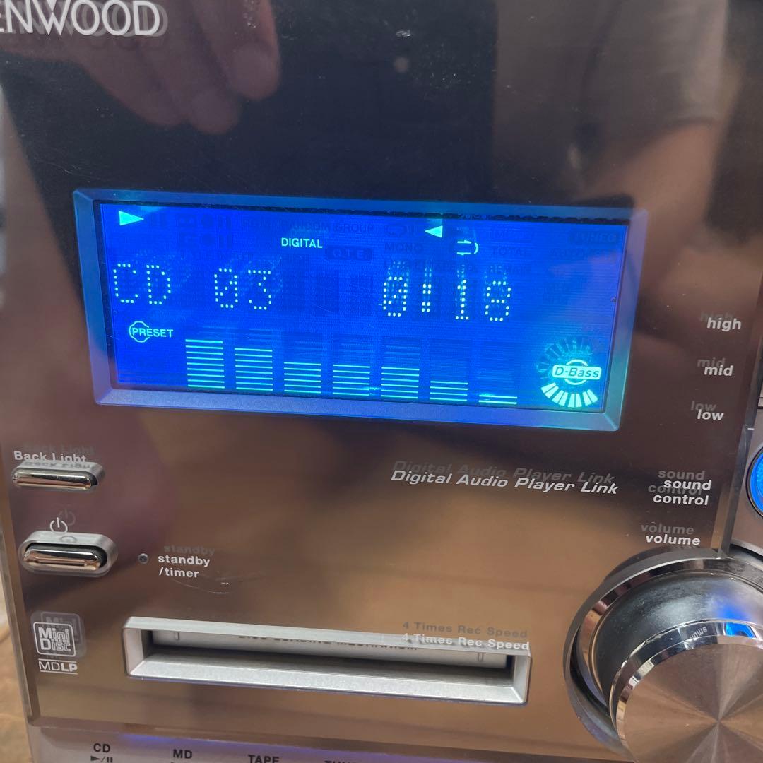 #837 KENWOOD　ケンウッド　RXD-SV3MD　ミニコンポ