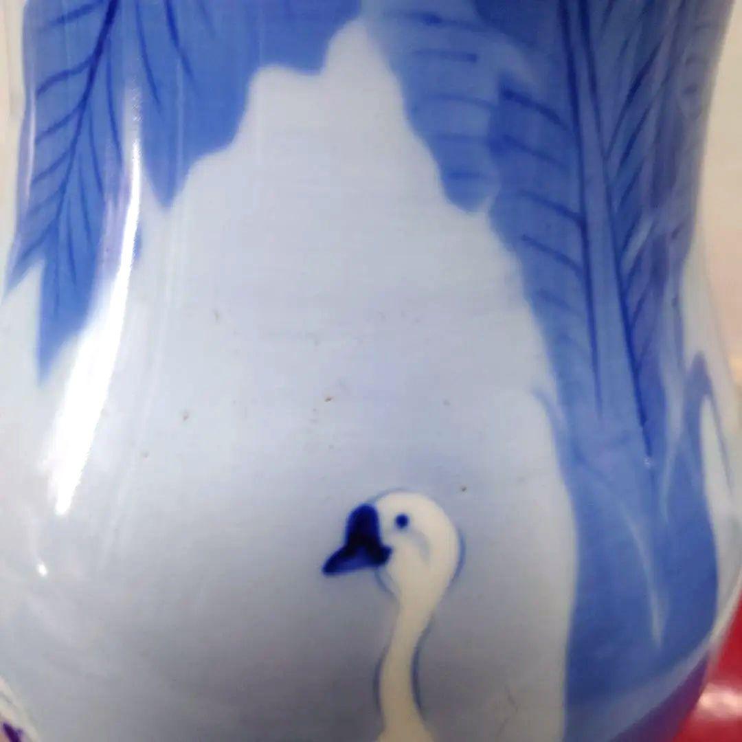 さ*ら様 【ヴィンテージ】オールド深川製磁特大花瓶 有田焼 宮内庁御用達 花生