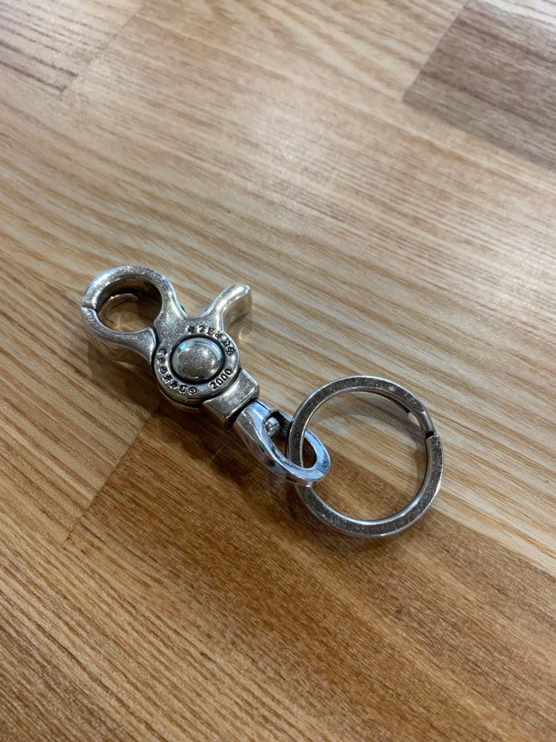 クロス　キーリング　キーホルダー　シルバー　925