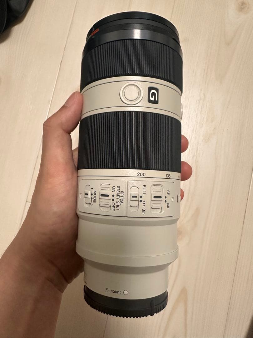 SONY Gレンズ SEL70200G F4