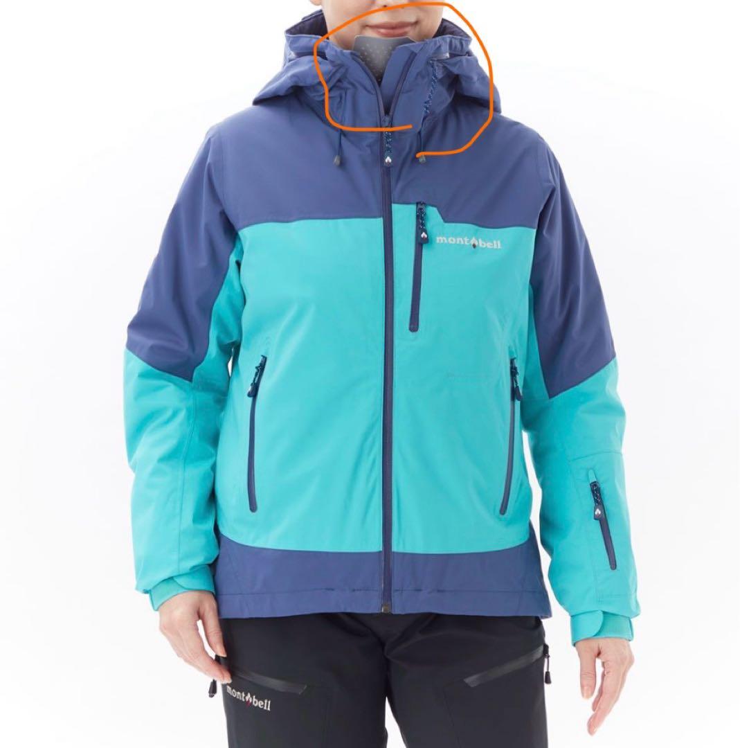 mont-bell モンベル　シャルモパーカー　スノーウェア　登山　スキー