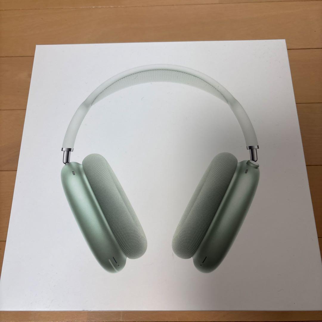 AirPodsMax本体 ミントグリーン折りたたみ式ヘッドフォン