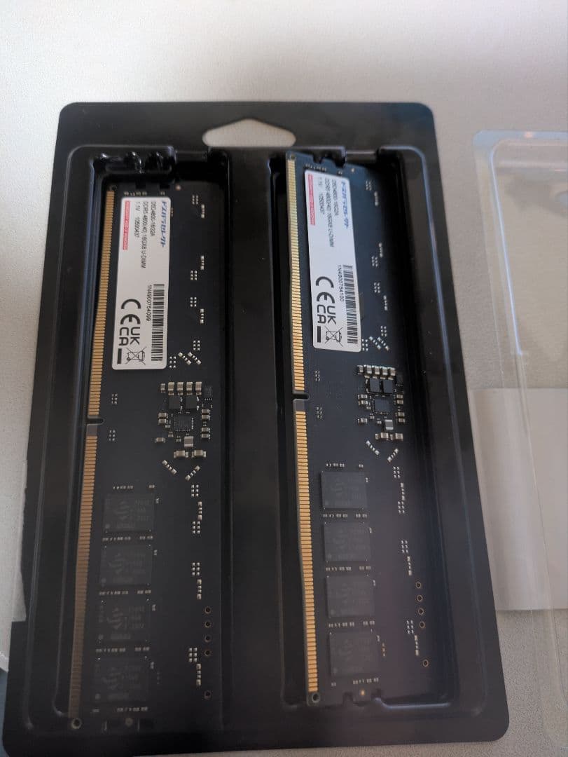 DDR5メモリ 16GB×2　32GB　ドスパラセレクト