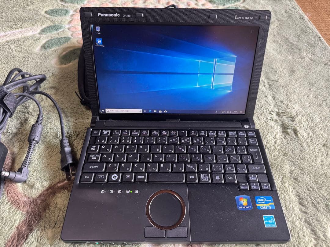 Panasonic レッツノートCF-J10 ノートPC core i5 SSD