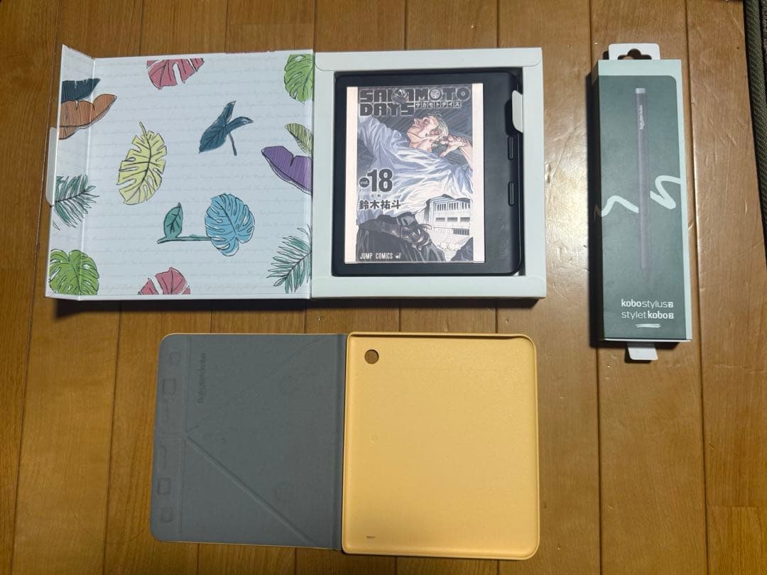 Kobo Libra colour 32GB ブラック 本体とケース、