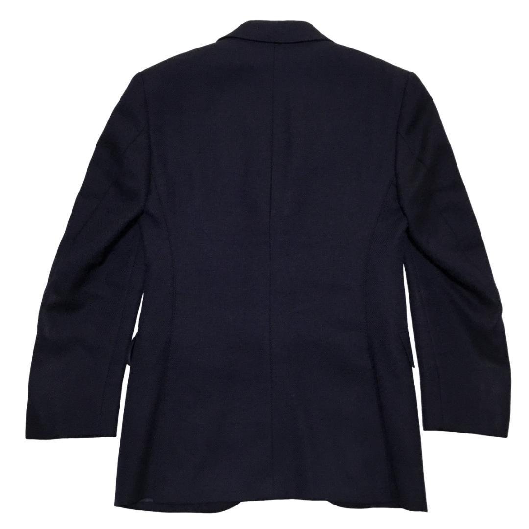 azabu tailor 麻布テーラー ホップサック地 紺ブレザー 42