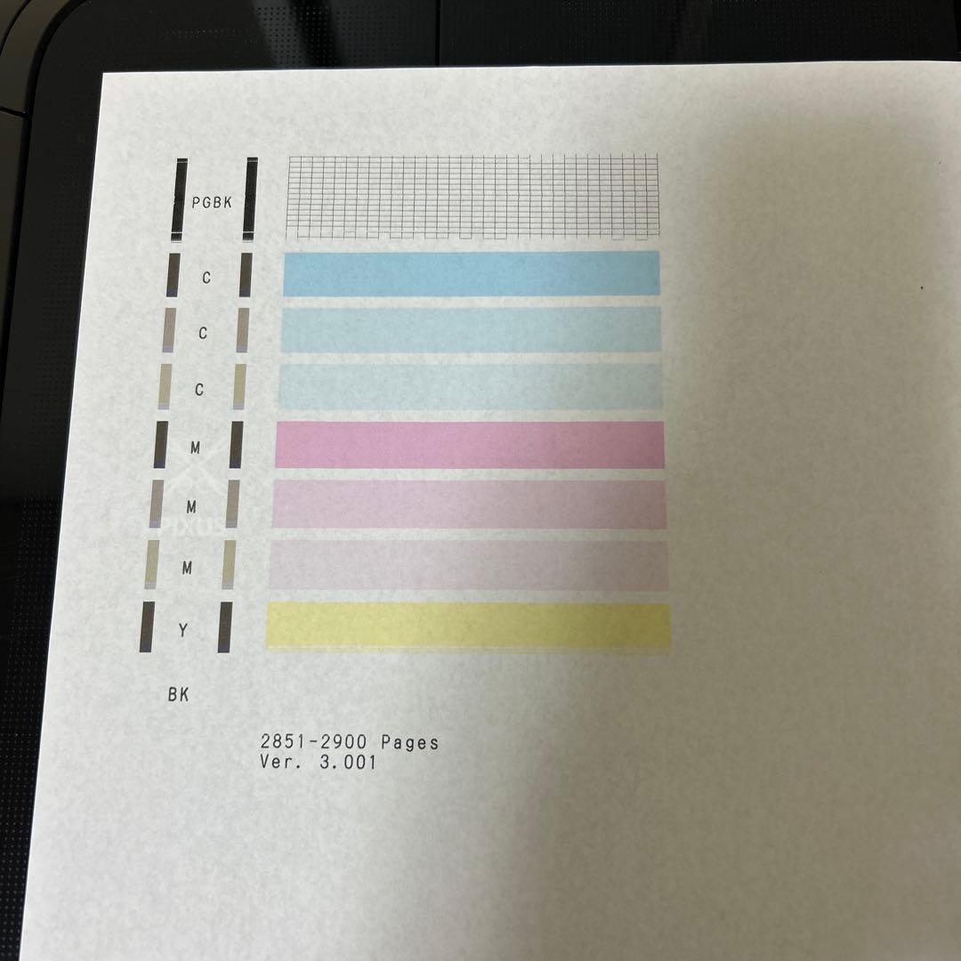 Canon MX923 印刷枚数2900枚以下