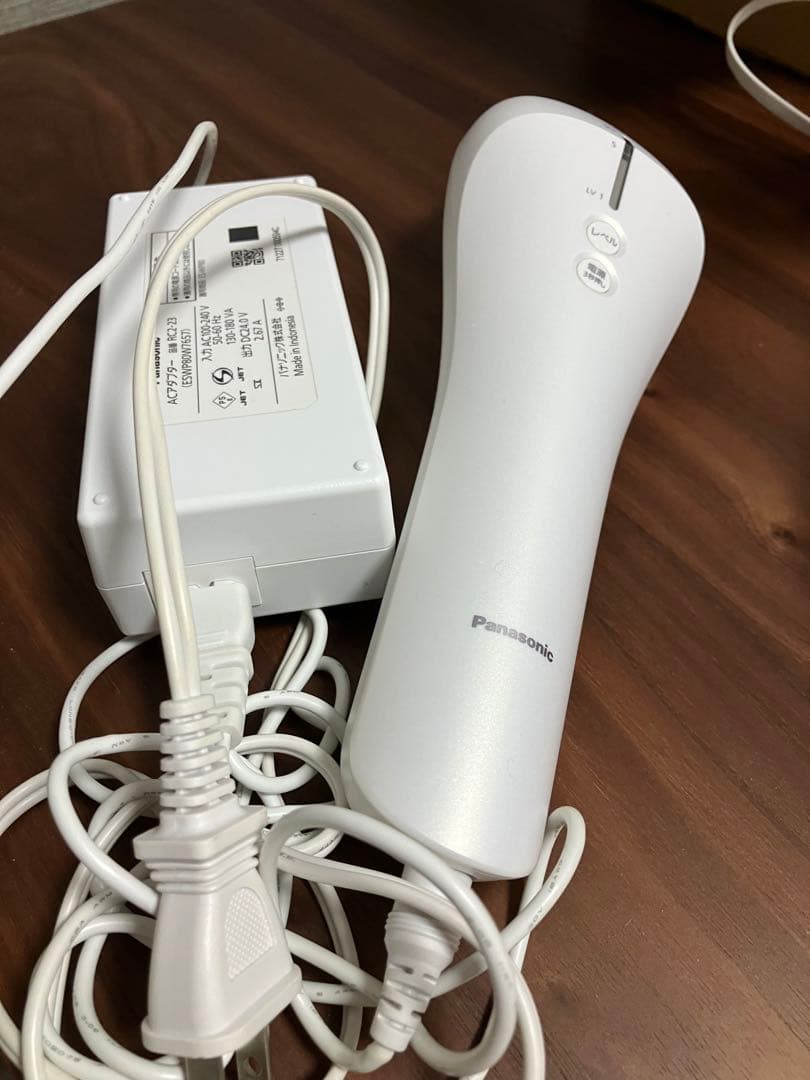 最終値下げ！Panasonic 脱毛器 光脱毛機能付き