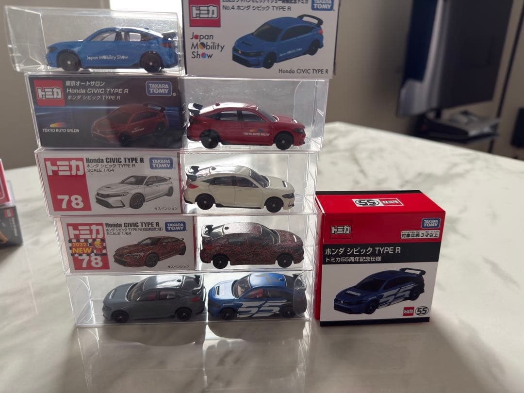 トミカ ホンダ シビックType R プレリュードセット