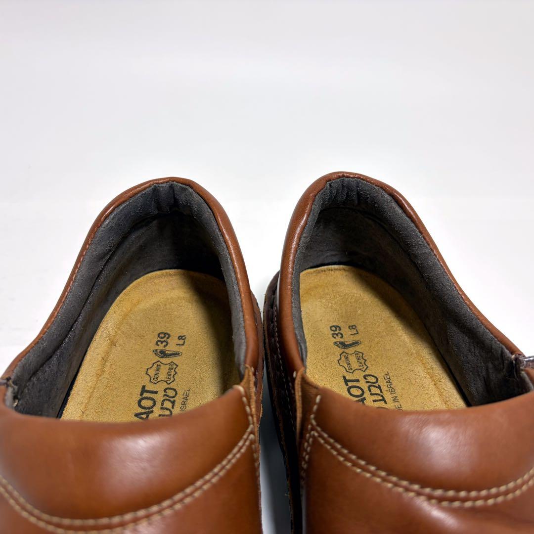 美品☆NAOT CLARA ナオト クララ スリッポン レザー 39 24.5