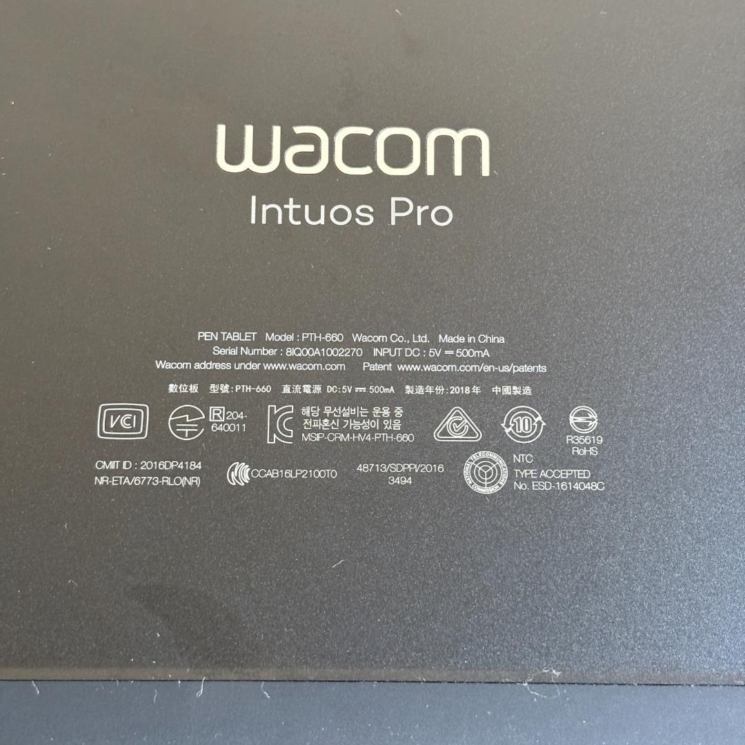 ワコム Wacom Intuos Pro PTH-660/K0 ペンタブレット