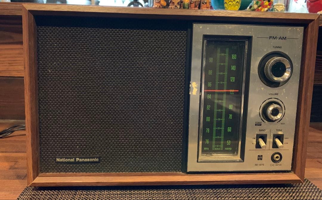 National Panasonic RE-675 FM/AMラジオ