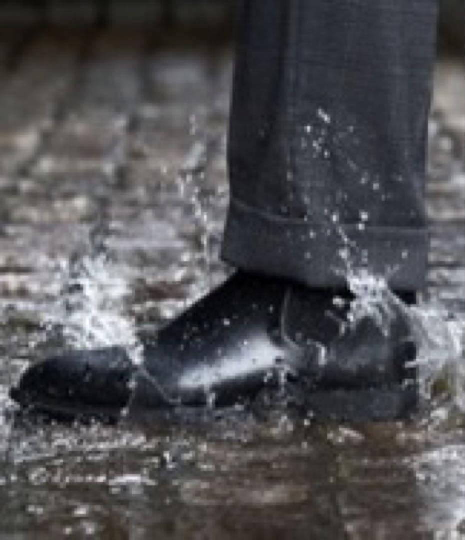 #メンズブーツ【美品】山陽山長　防水　誠十郎　サイドゴアブーツ