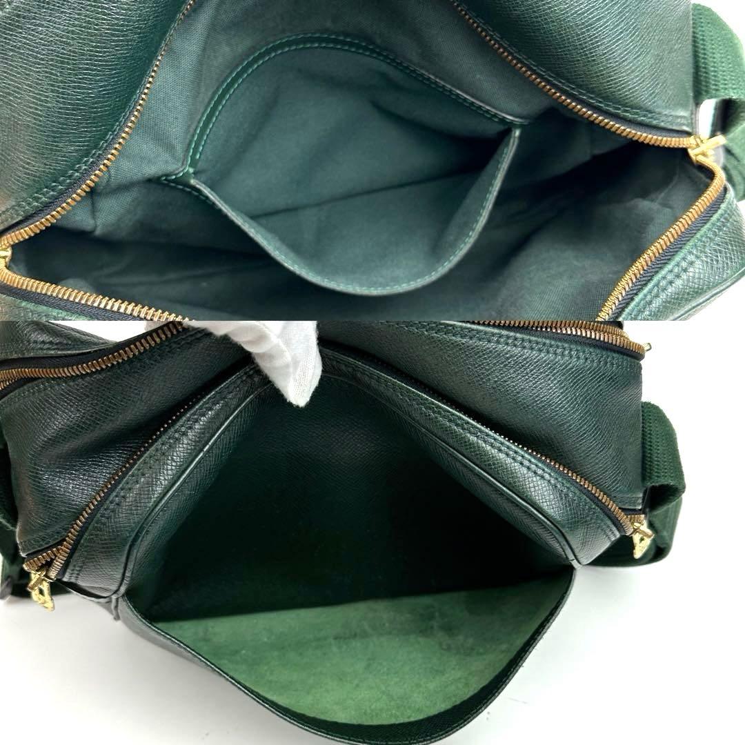ふきルイヴィトン タイガ リポーターPM M30154 ショルダーバッグ緑