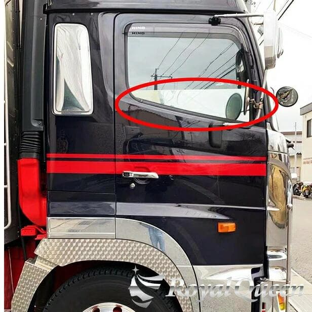 0623 丸棒付き グランドプロフィア/レンジャープロ ウインドウパネルウロコ柄