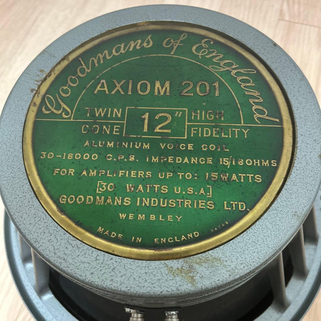 希少✨GOODMANS AXIOM 201 グッドマン スピーカー　1本