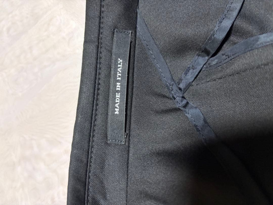 黒 ダブルブレスト テーラードジャケット