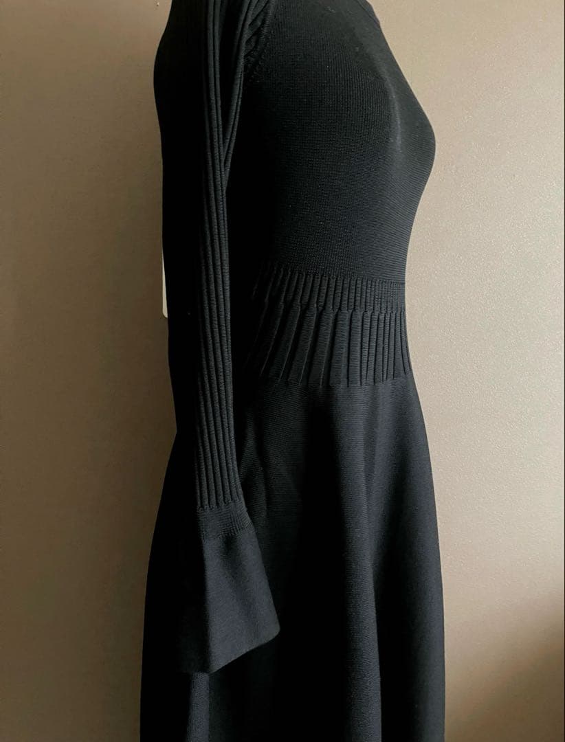 HARUNOBUMURATA PLST ニットフレアワンピース