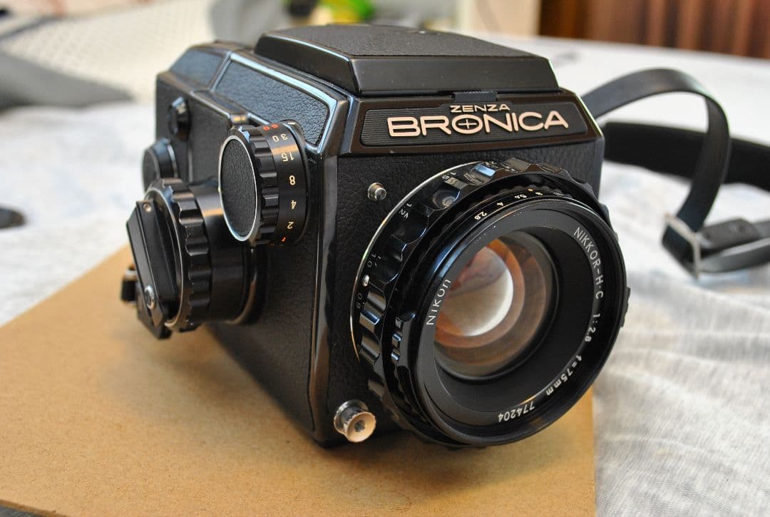 フィルムカメラ Zenza Bronica Nikkor-H.C 75mm f/2.8