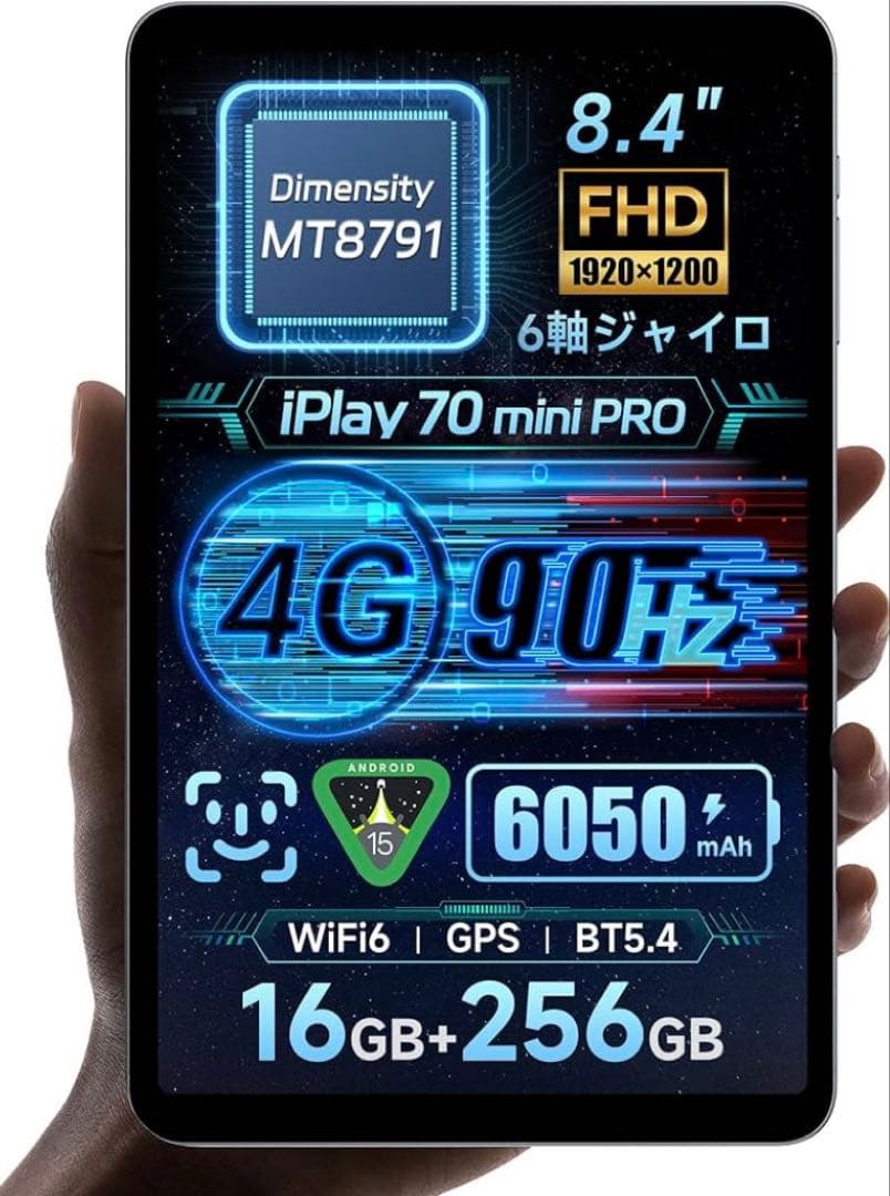 ALLDOCUBE iPlay 70 mini Pro タブレット8.4インチ