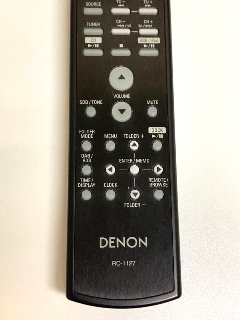 値下げしました DENON CDレシーバー RCD-M38 リモコン付 良好品