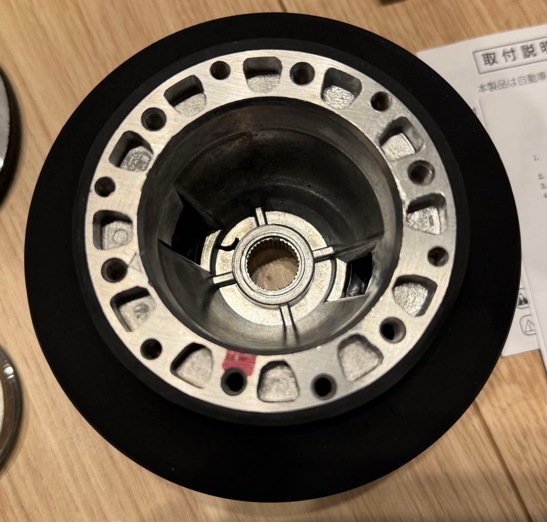 WorksBell ステアリングボス 913番 + 大恵アジャストスペーサー