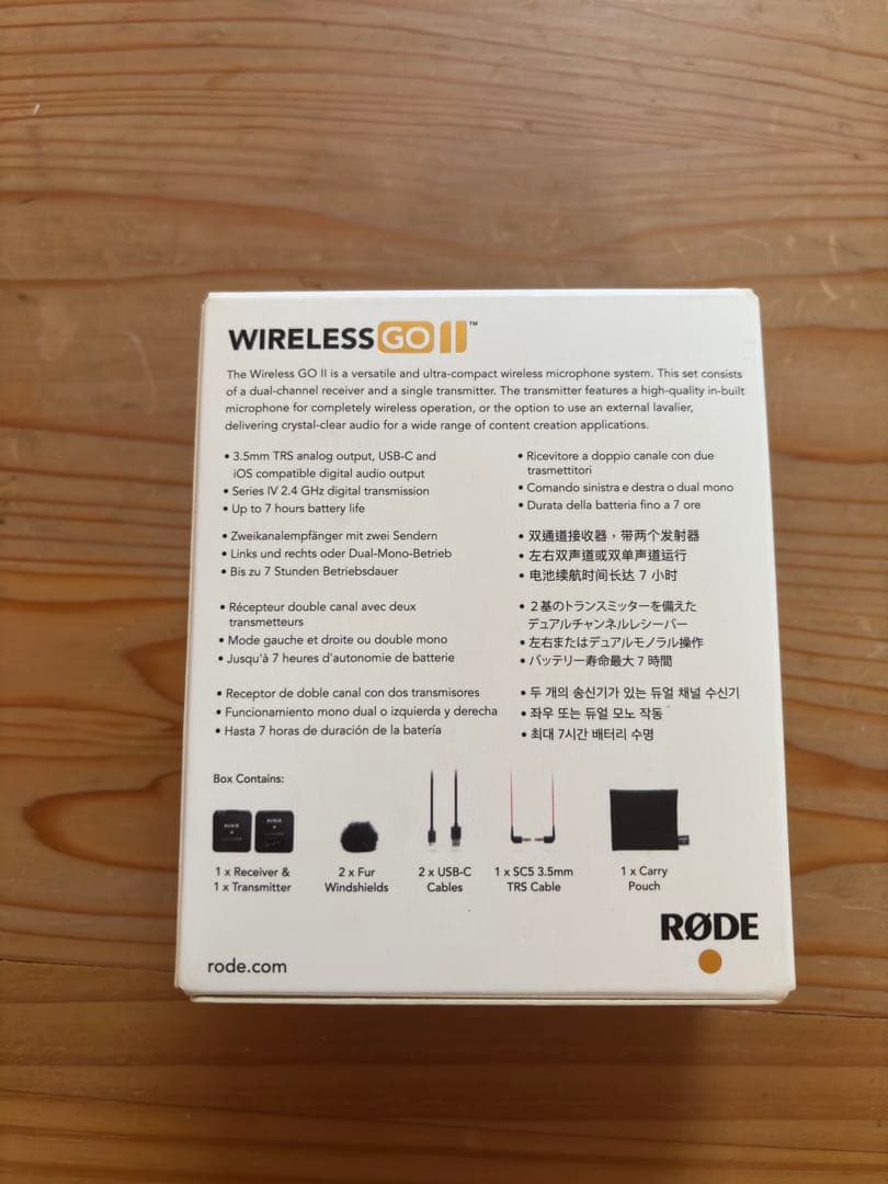 RODE Wireless GO II Single(国内正規品)