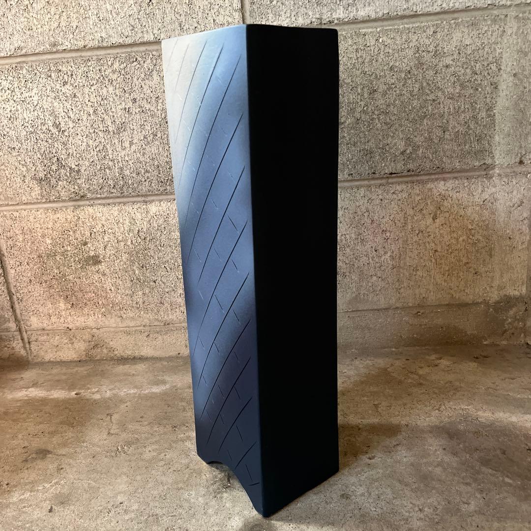 池坊花器 池坊好み 立花 華道 自由花 陶器 ブルー デザイン2通り