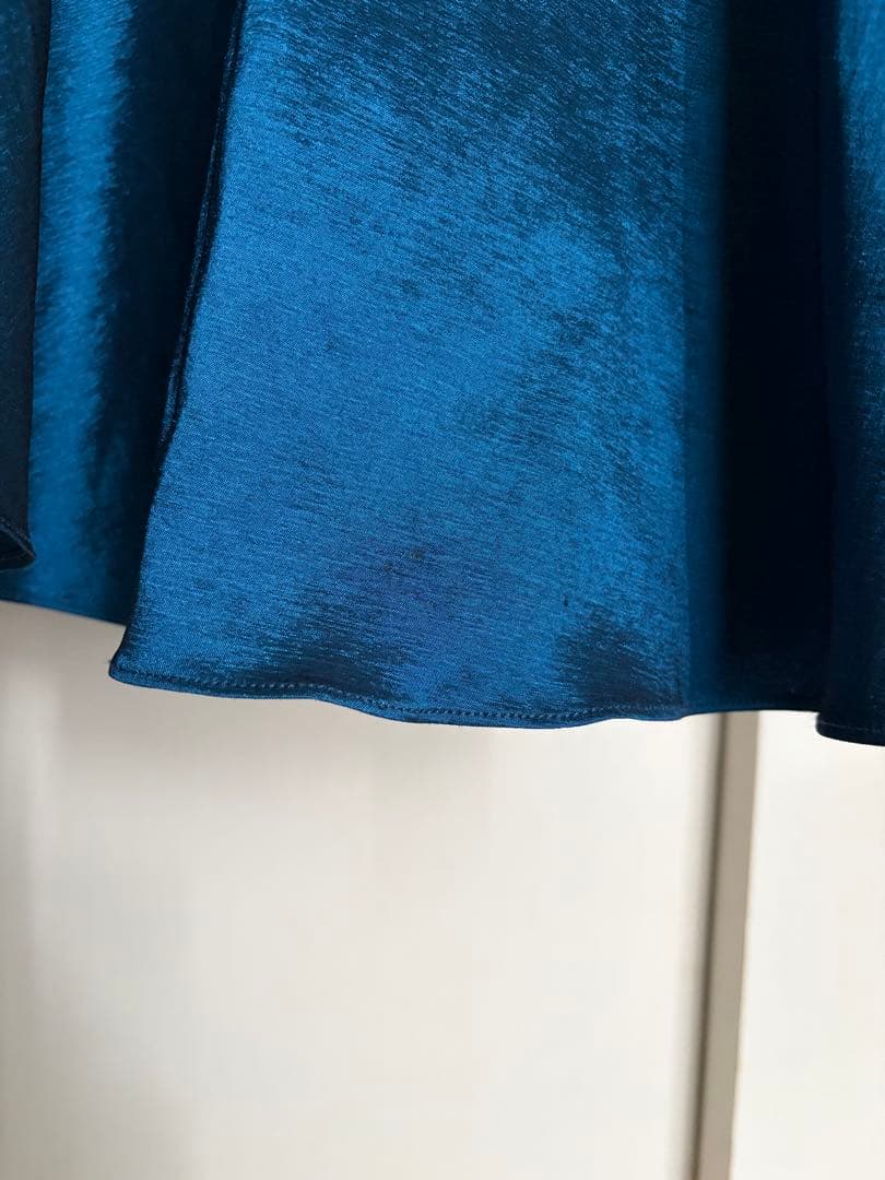 UNA VALERIE マーメイドドレス　ミッドナイトブルー