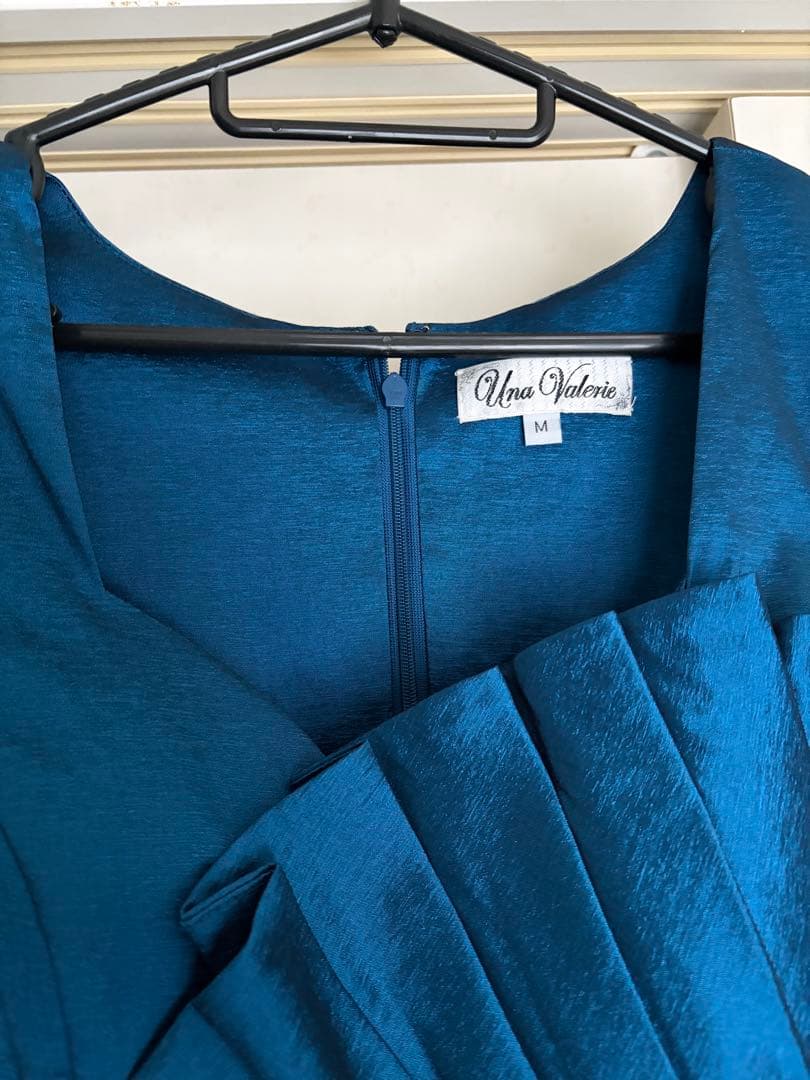 UNA VALERIE マーメイドドレス　ミッドナイトブルー