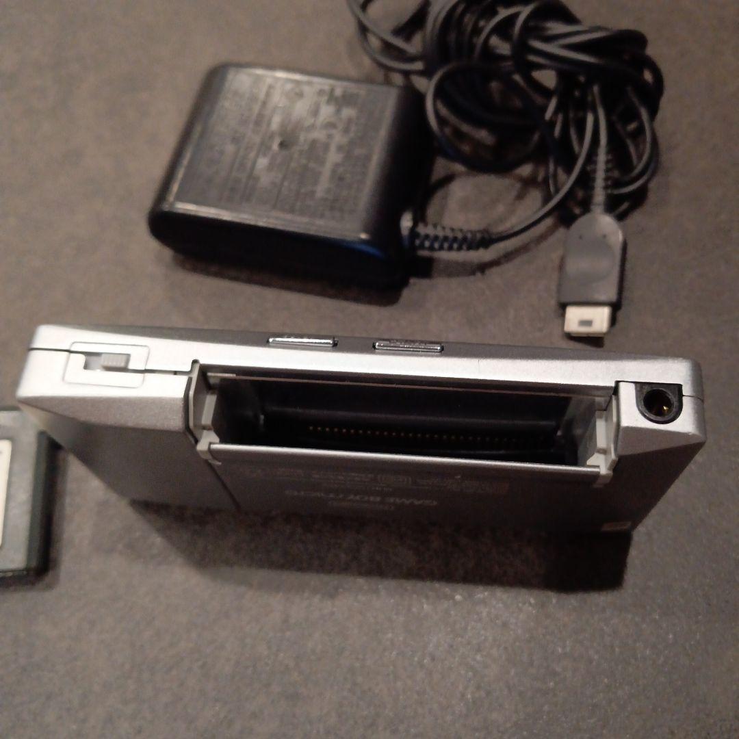 ゲームボーイミクロ 本体 シルバー 充電ケーブル付き