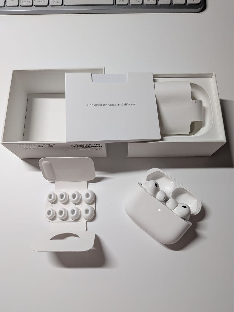 AirPods Pro3 本体 ホワイト イヤーチップ付き