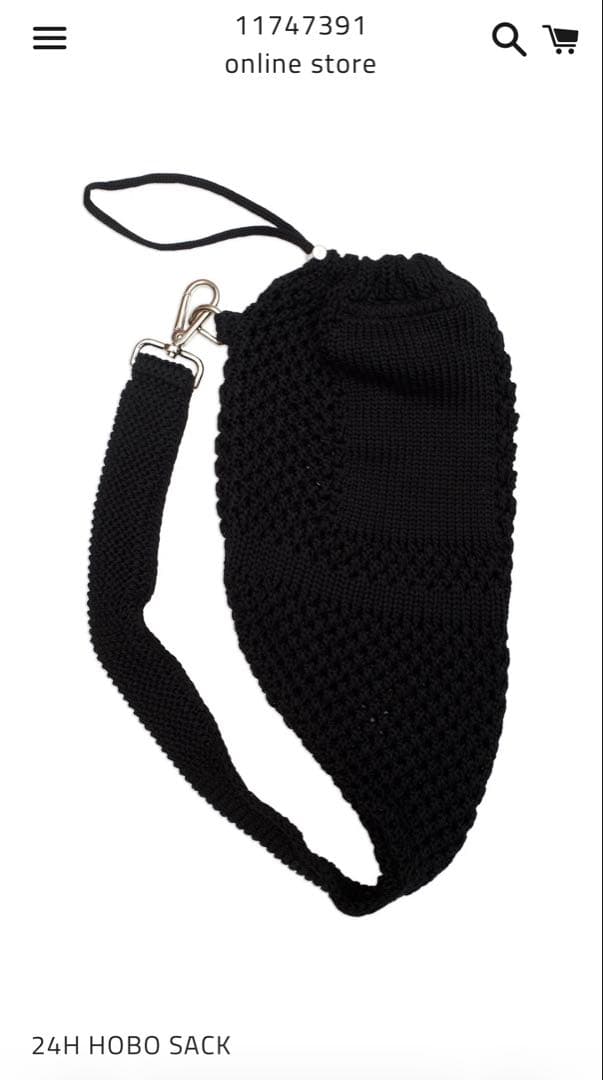 バッグ SSU 24H HOBO SACK