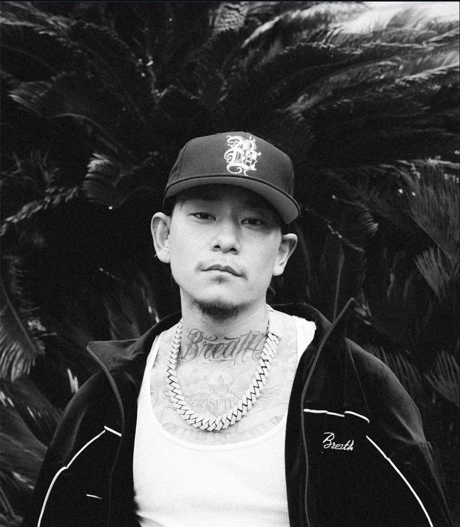 Breath レターロゴキャップ letter logo cap