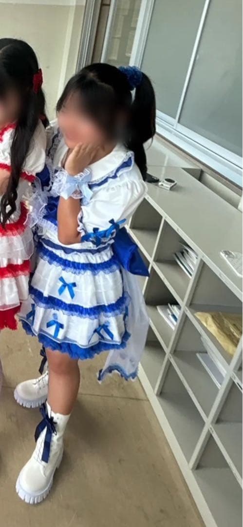 アイドル 青 衣装 文化祭 高校生 コスプレ
