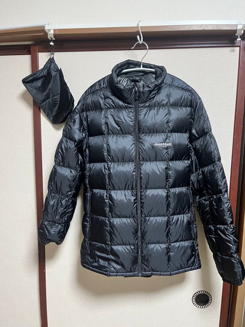 montbell モンベル　スペリオダウンジャケット　メンズ　M-R ブラック