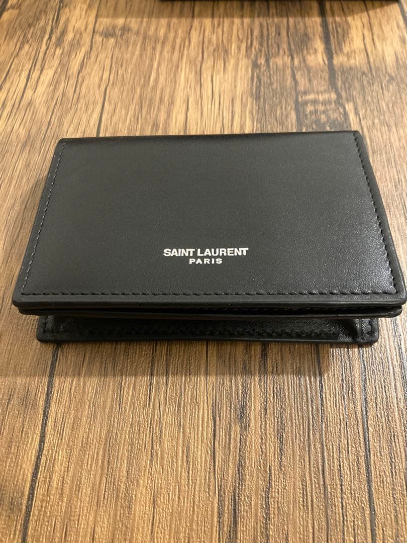 yas ko　【新品未使用】サンローラン ビジネスカードケース・名刺入れ