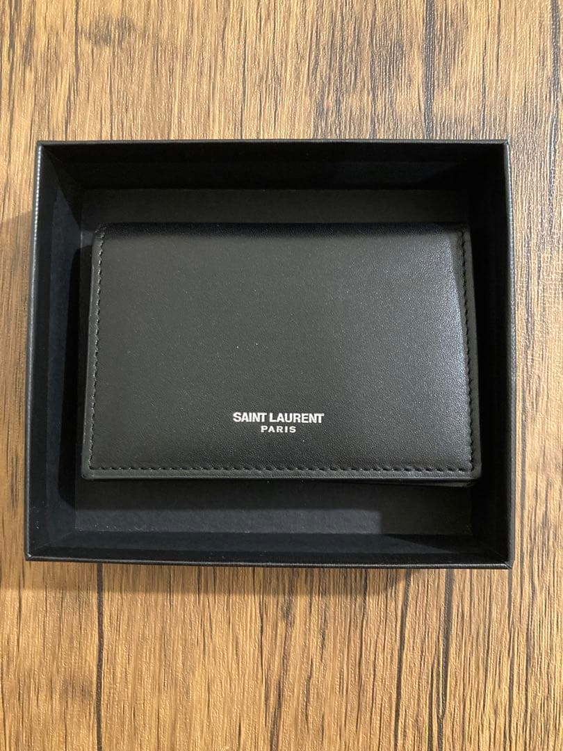 yas ko　【新品未使用】サンローラン ビジネスカードケース・名刺入れ