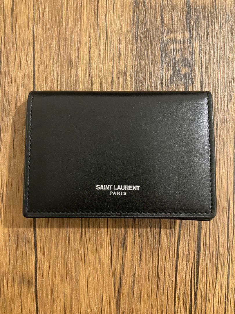 yas ko　【新品未使用】サンローラン ビジネスカードケース・名刺入れ