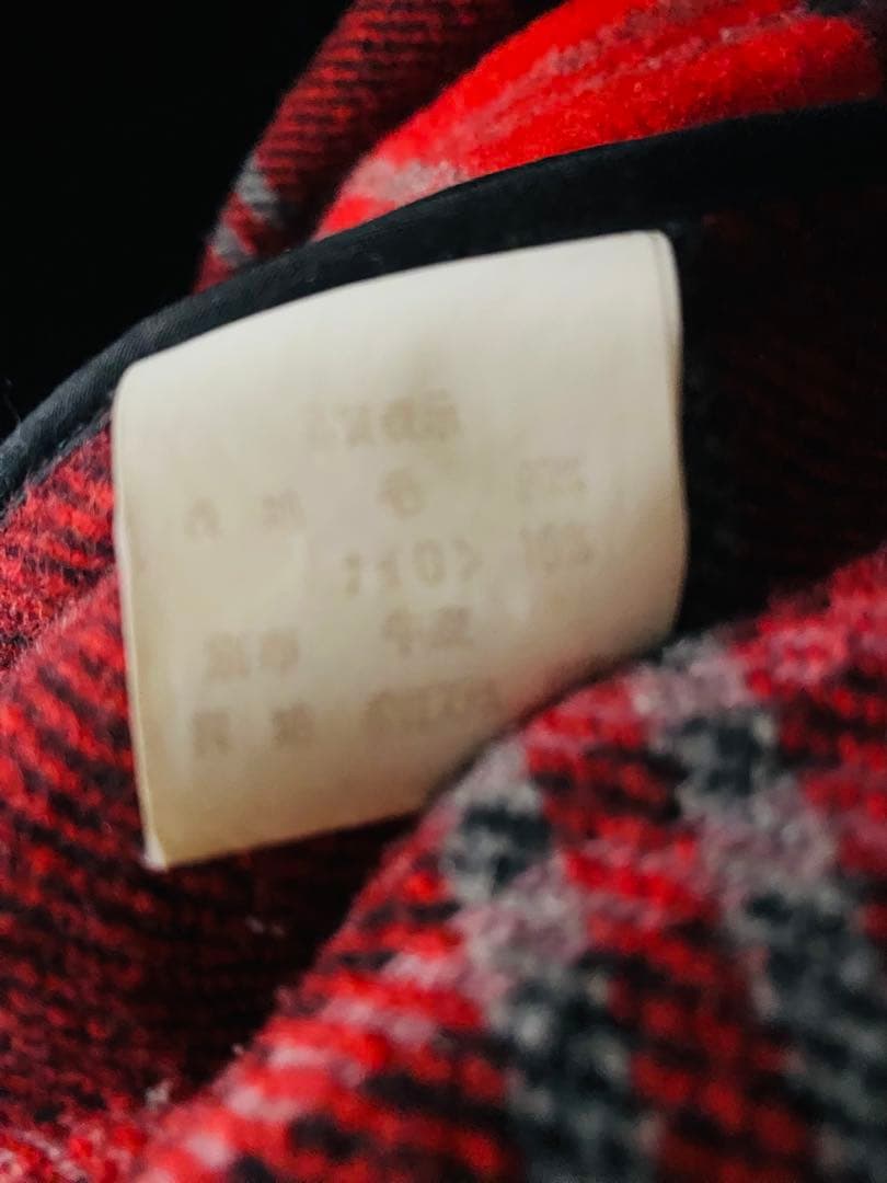 DIET BUTCHER SLIM SKIN バイカラーダッフルコート