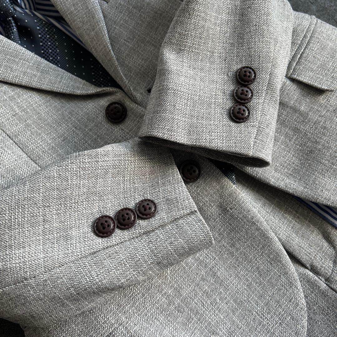 【専用】petit main プチマイン　グレー フォーマルスーツ 120サイズ