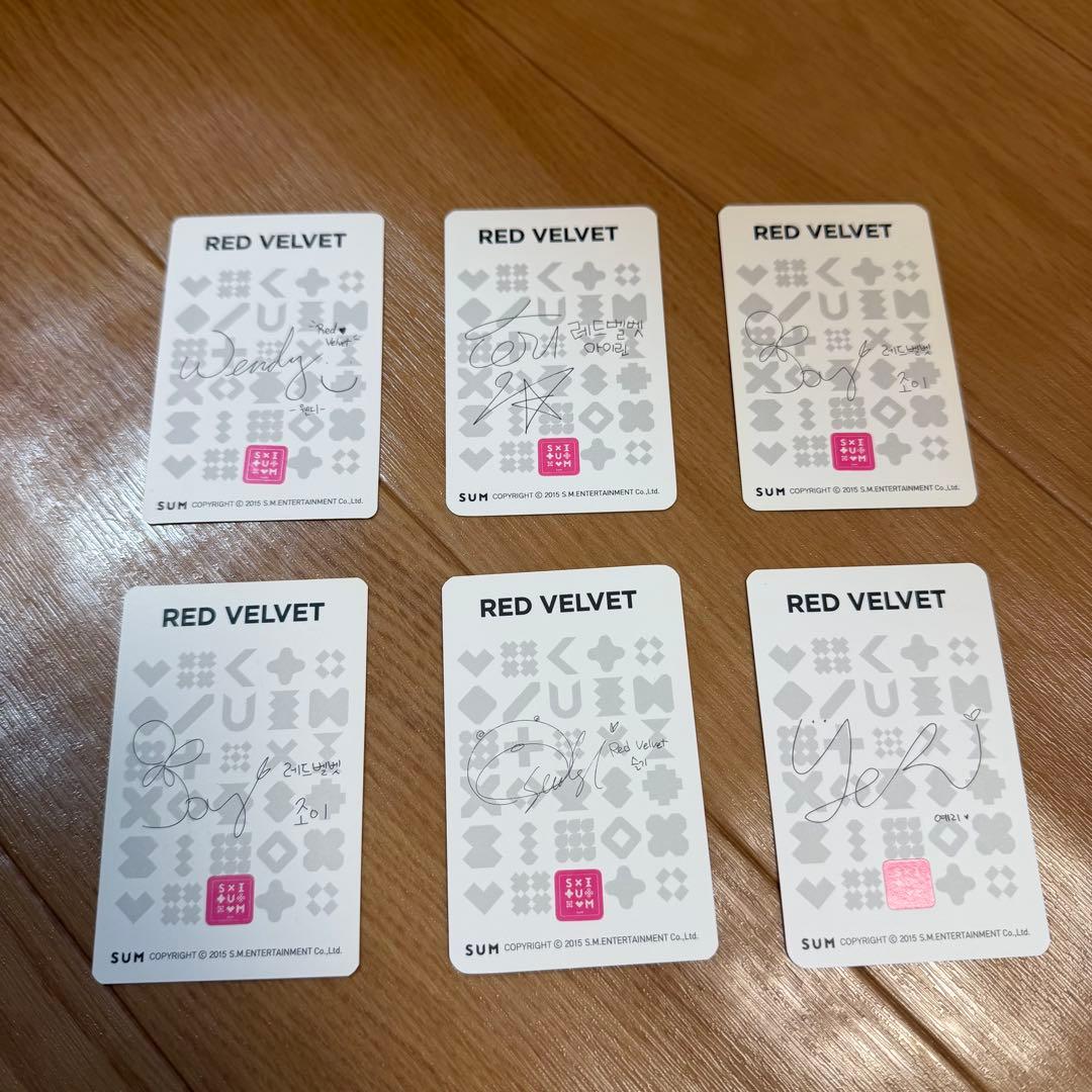 Red velvet レドベル トレカ