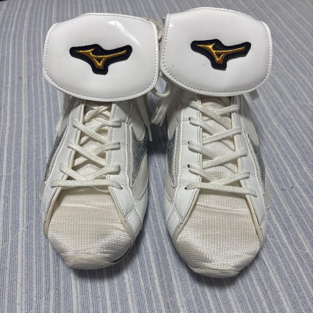 Mizuno ボクシングシューズ ホワイト ローカット